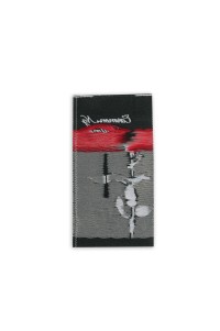 EB012 design clothing washing woven plaque wholesale armband trademark custom computer embroidery woven 唛 manufacturer front view